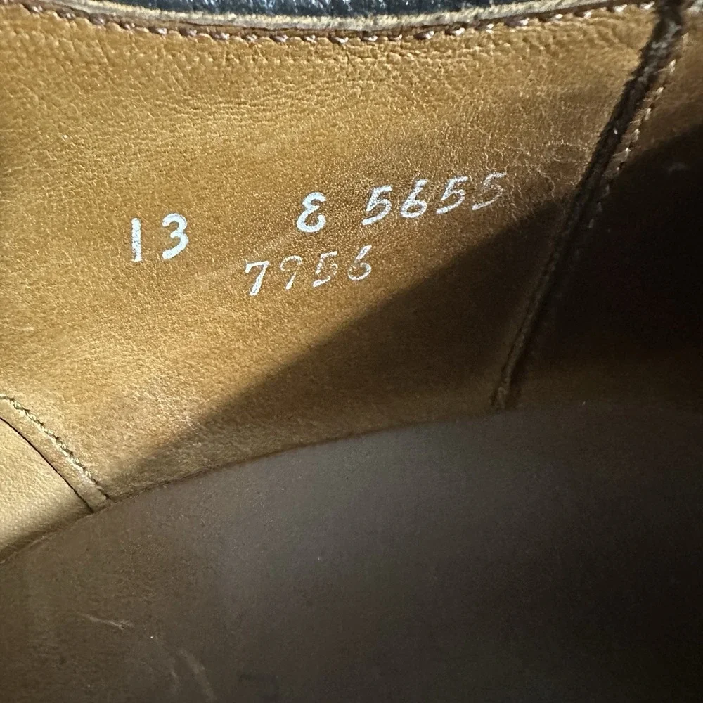 Allen Edmonds Mens Park Avenue Cap Toe Oxford Leather Shoes Size 13‎ E